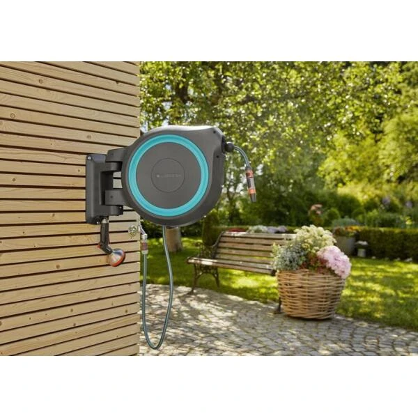Wandslangenbox GARDENA RollUp Blauw - M/L - 25 M 5 Wandslangenbox GARDENA RollUp Blauw - M/L - 25 M - Afbeelding 3