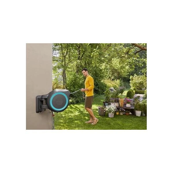 Wandslangenbox GARDENA RollUp Blauw - M/L - 25 M 7 Wandslangenbox GARDENA RollUp Blauw - M/L - 25 M - Afbeelding 5