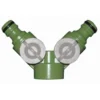 Dubbele Tuinslang Connector 2 Dubbele Tuinslang Connector -Groen Hoek Verkoop duo tuinslang adapter 1484056044 1 600