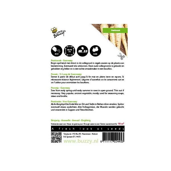 Pastinaak Demi-Long De Guernsey 4 Pastinaak Demi-Long De Guernsey - Afbeelding 2